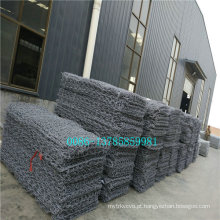 Gabion galvanizado mergulhado quente / caixa revestida PVC de Gabion / fábrica da cesta de Galfan Gabion